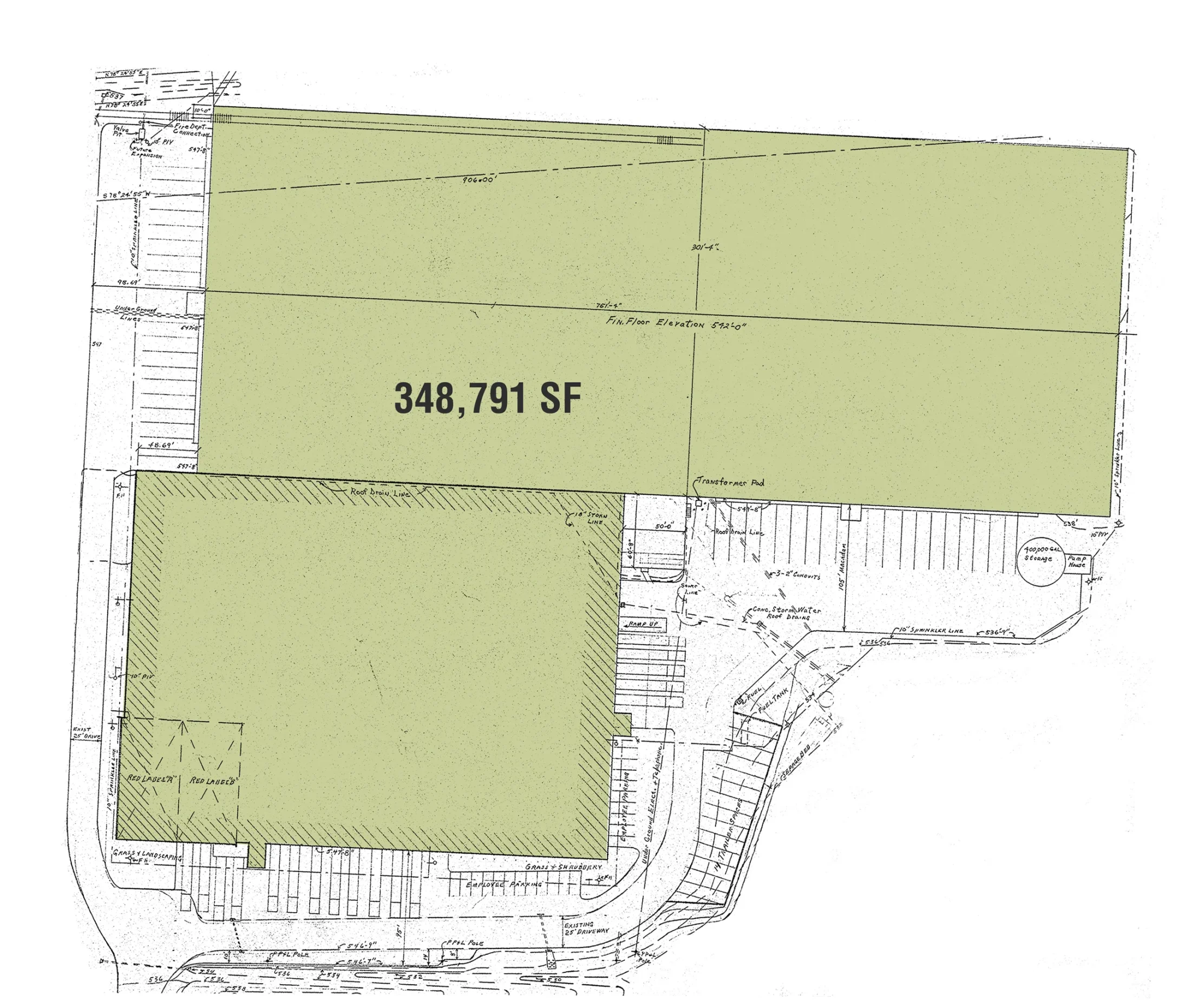 Parkesburg Warehouse Blueprint