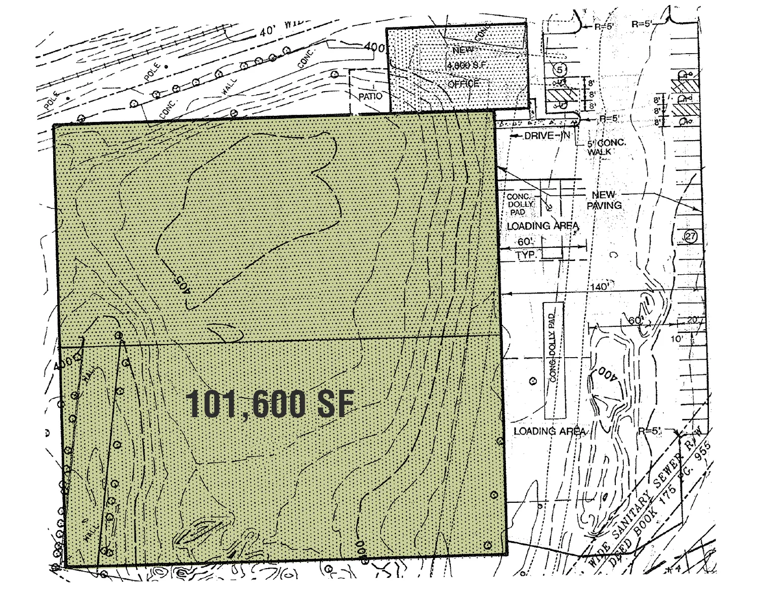 West Chester II Warehouse Blueprint